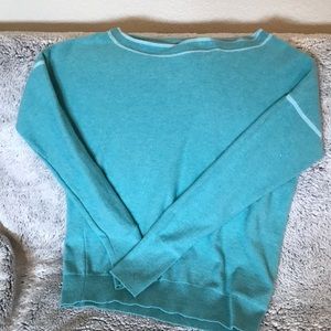 Teal sweater